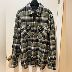 Rag & Bone Green Plaid Shirt